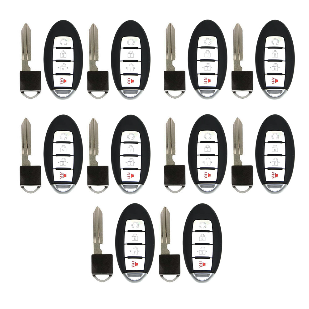 2016 - 2018 Nissan Smart Prox. Key w/ Remote Start 4B FCC# KR5S180144014 (10 Pack)