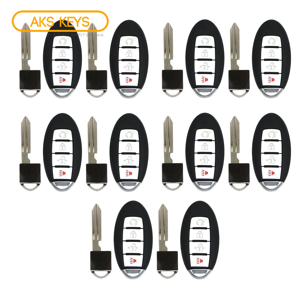 2016 - 2018 Nissan Smart Prox. Key w/ Remote Start 4B FCC# KR5S180144014 (10 Pack)