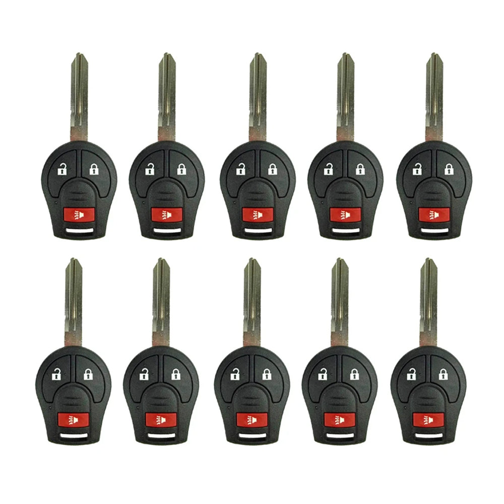2012 - 2017 Nissan Versa Remote Head Key 3B FCC ID: CWTWB1U751 (10 Pack)