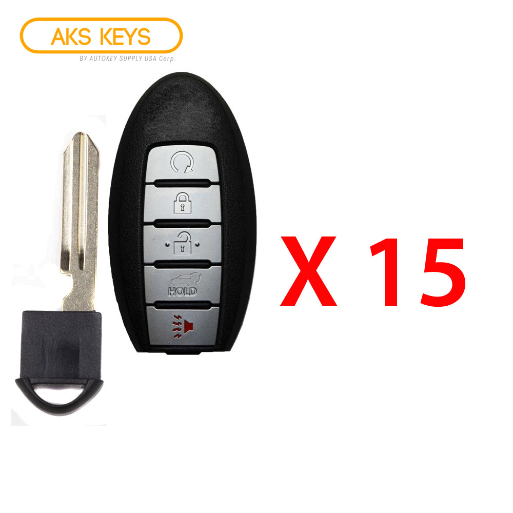 2017 - 2018 Nissan Rogue Prox Smart Key 5B FCC# KR5S180144106 (15 Pack)