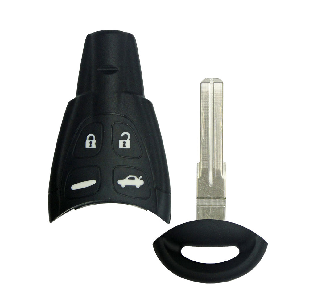 2003 - 2011 Saab 9-3 Key Fob 4B FCC# LTQSAAM433TX - Aftermarket