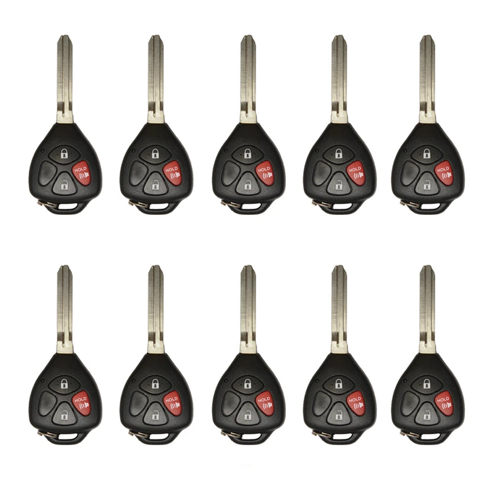 2011 - 2014 Scion Toyota Remote Key 3B FCC# MOZB41TG "G" Chip (10 Pack)