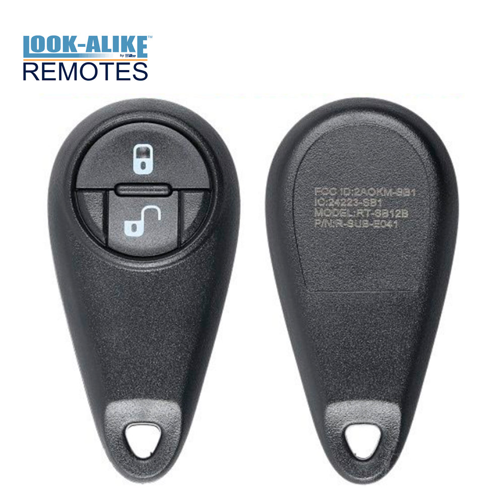 Keyless Remote Fob Compatible with Subaru 2005 2006 2007 2008 2B FCC# NHVWB1U711