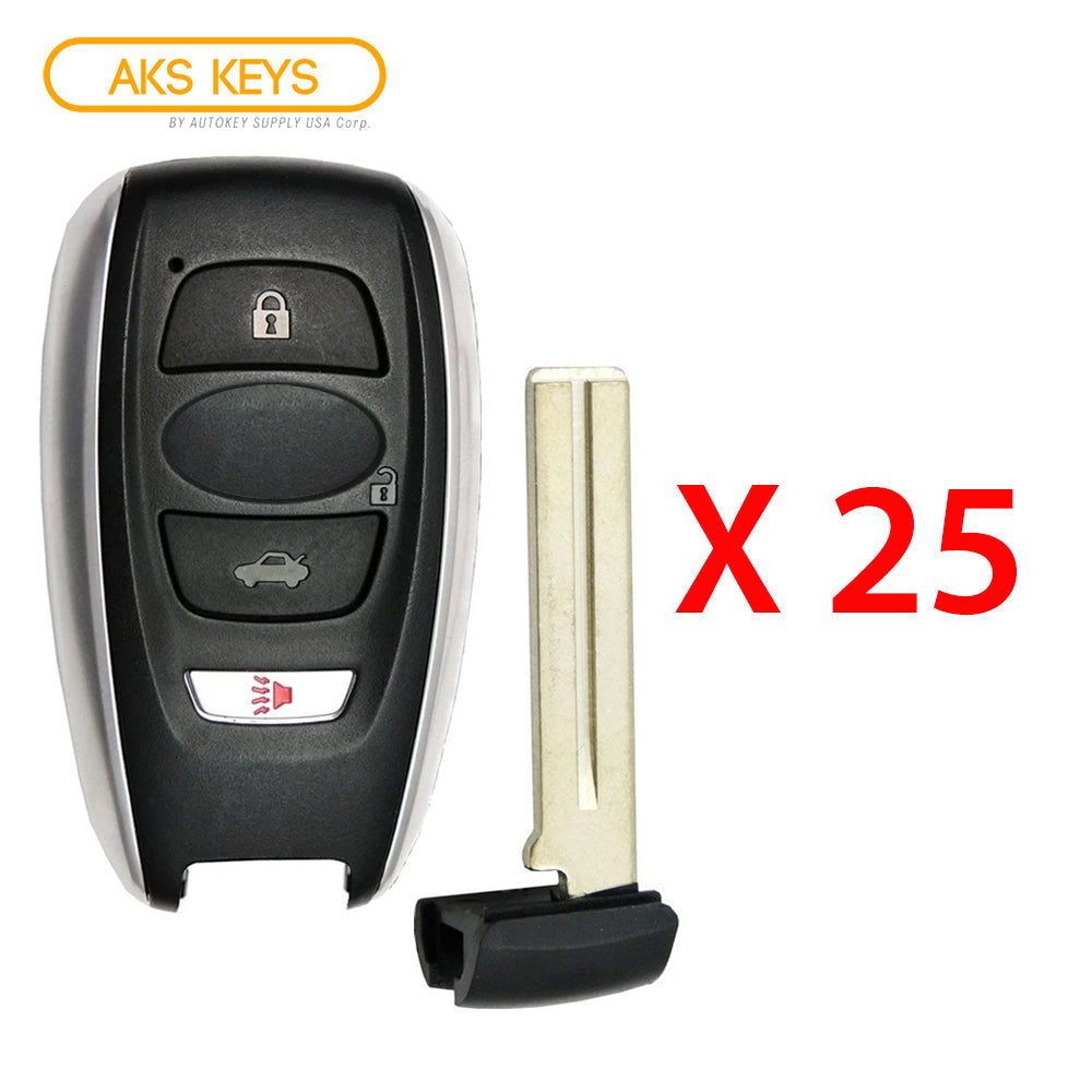 2014 - 2020 Subaru Smart Key 4B FCC# HYQ14AHC (25 Pack)