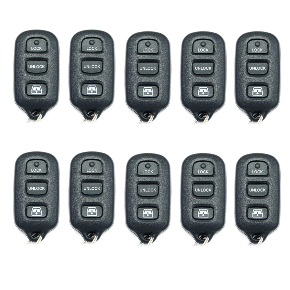 2004 - 2009 Toyota Remote Control 4B FCC# HYQ12BAN / HYQ12BBX (10 Pack)