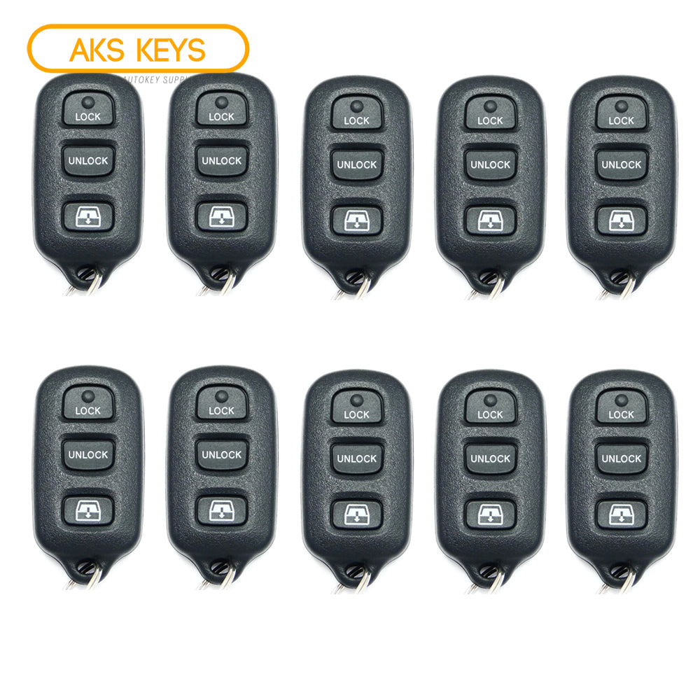 2004 - 2009 Toyota Remote Control 4B FCC# HYQ12BAN / HYQ12BBX (10 Pack)