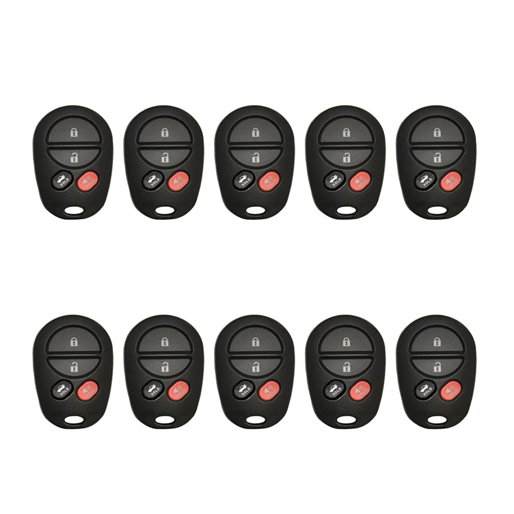 2004 - 2008 Toyota Remote Control 4B FCC# GQ43VT20T (10 Pack)