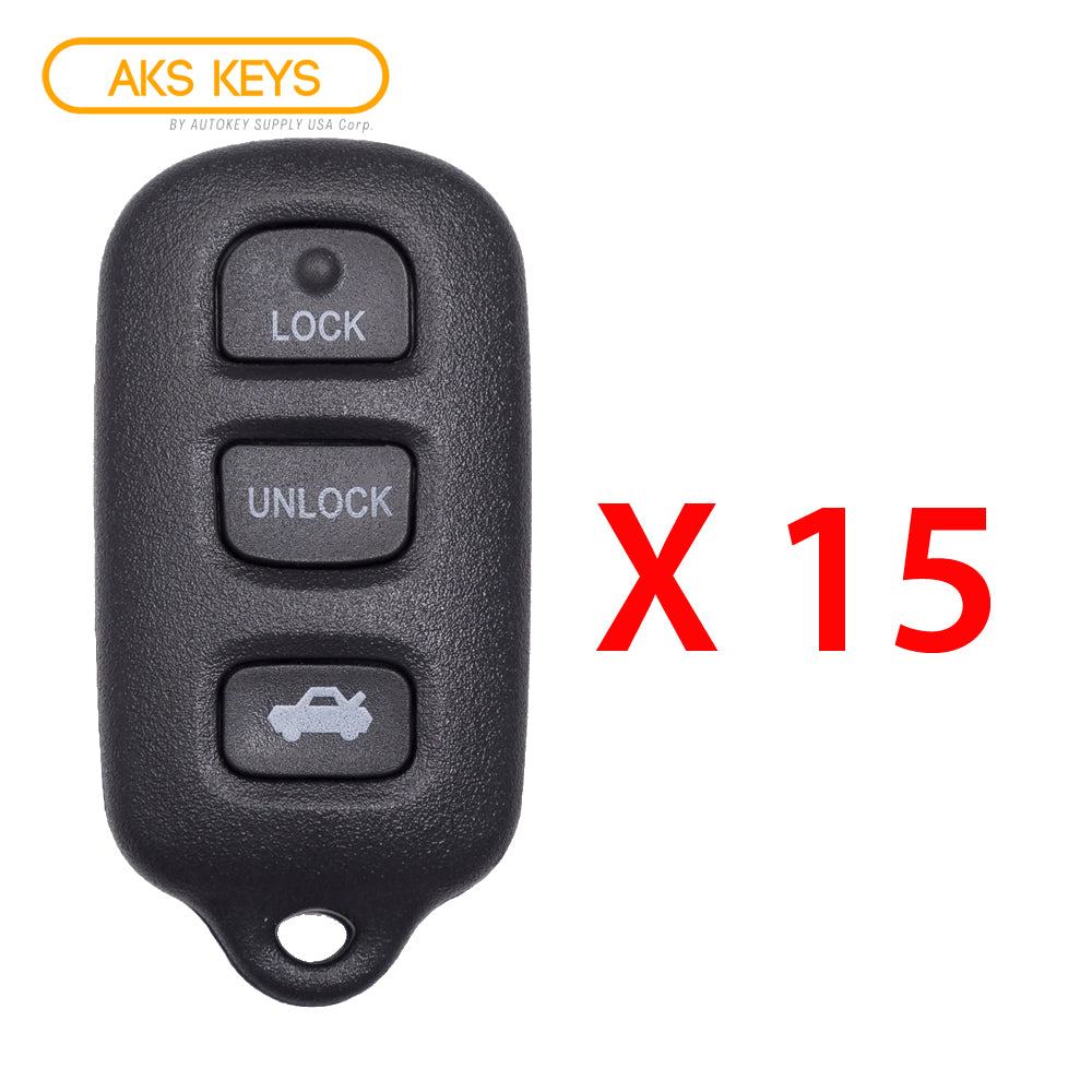 2004 Toyota Avalon Remote Control 4B FCC# HYQ12BBX (15 Pack)