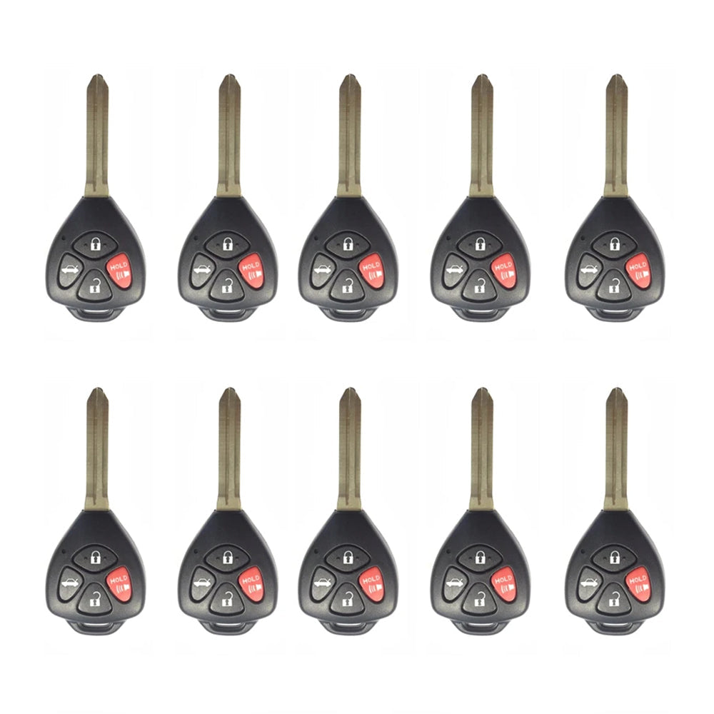 2011 Toyota Camry Remote Head Key 4B FCC# HYQ12BBY / HYQ12BDC (10 Pack)