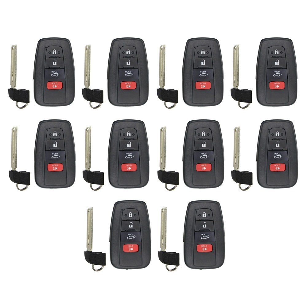 2019 Toyota RAV4 Smart Key 4B FCC# HYQ14FBC - 0351 (10 Pack)
