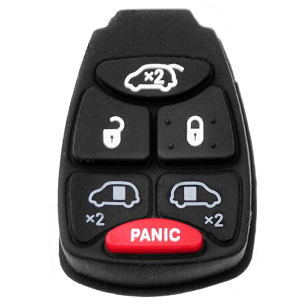 2004 - 2007 Chrysler Remote Rubber Pad Buttons 6B