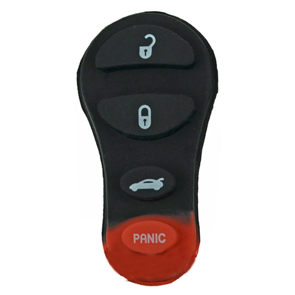 New Replacement Keyless Entry Remote Rubber Pad Case Shell 4B for Chrysler Dodge