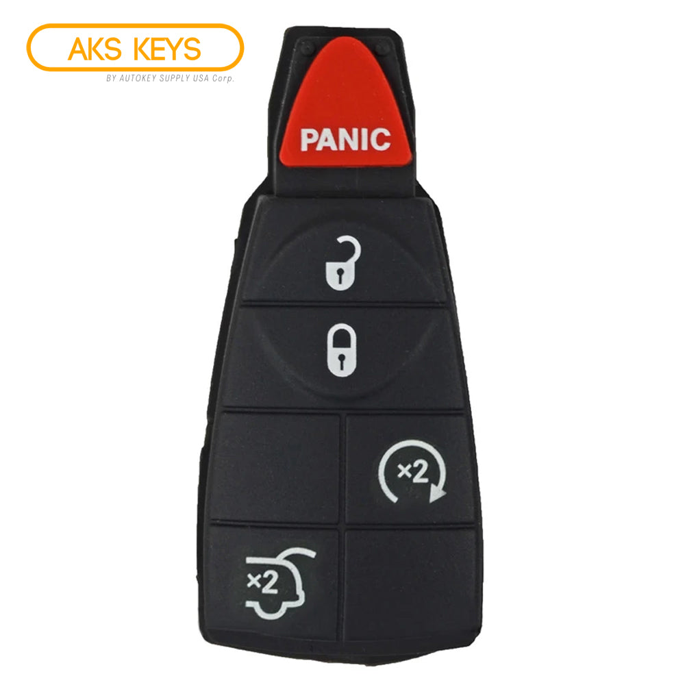 New Remote Fobik Key Keyless Fob Rubber Pad Buttons For Grand Cherokee & Commander 5B