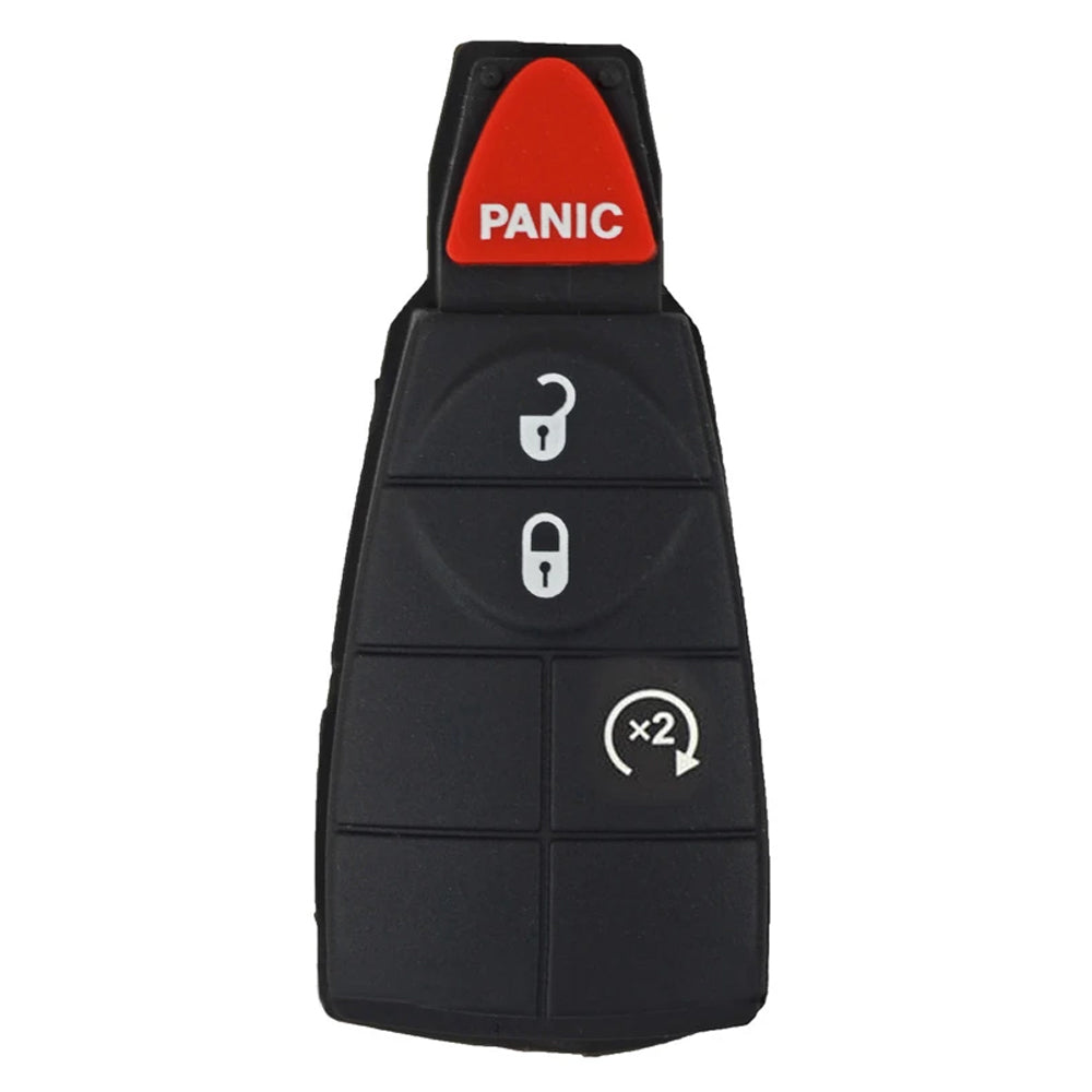 2008 - 2013 New Remote Fobik Key Keyless Fob Rubber Pad Buttons For Dodge Chrysler & Jeep / 4B
