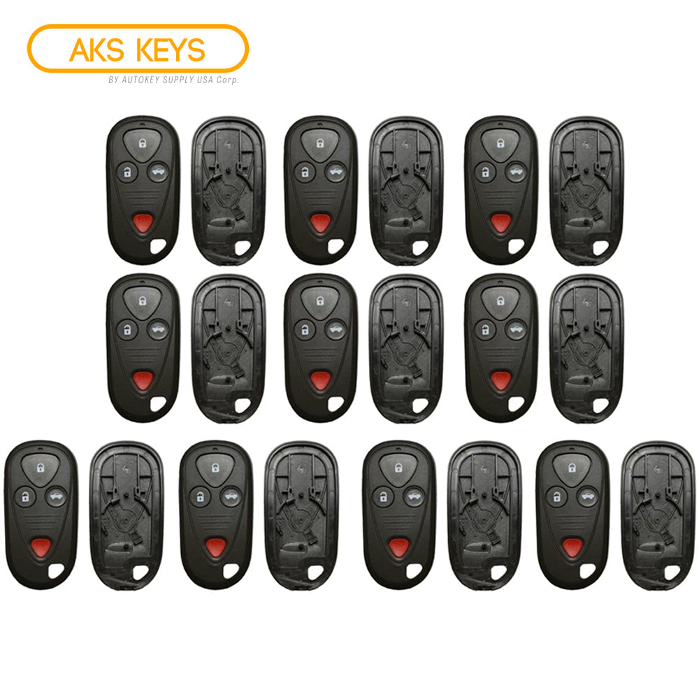 1999 - 2008 Acura Honda Remote Control Shell 4B (10 Pack)