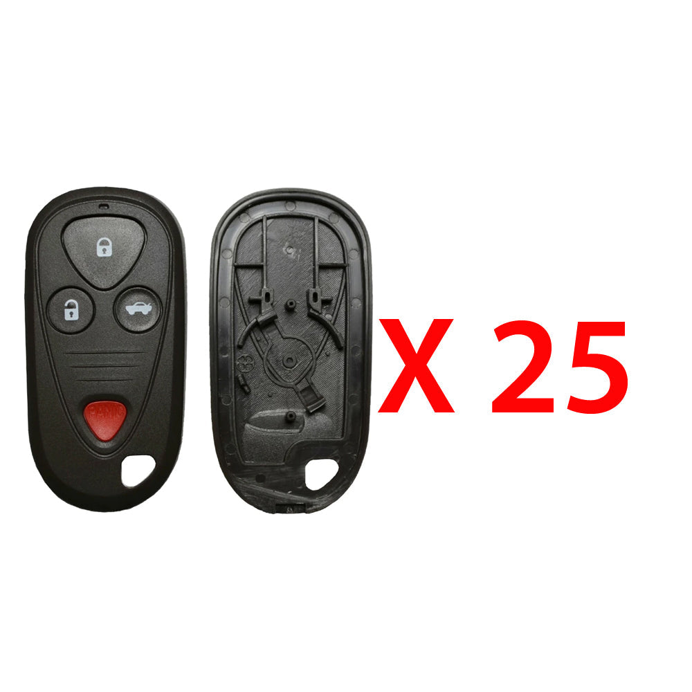 1999 - 2008 Acura Honda Remote Control Shell 4B (25 Pack)