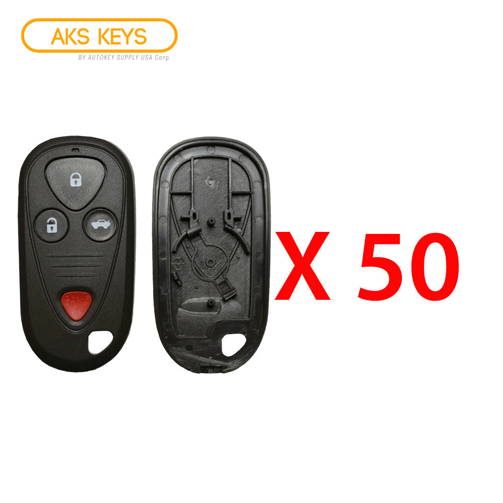 1999 - 2008 Acura Honda Remote Control Shell 4B (50 Pack)