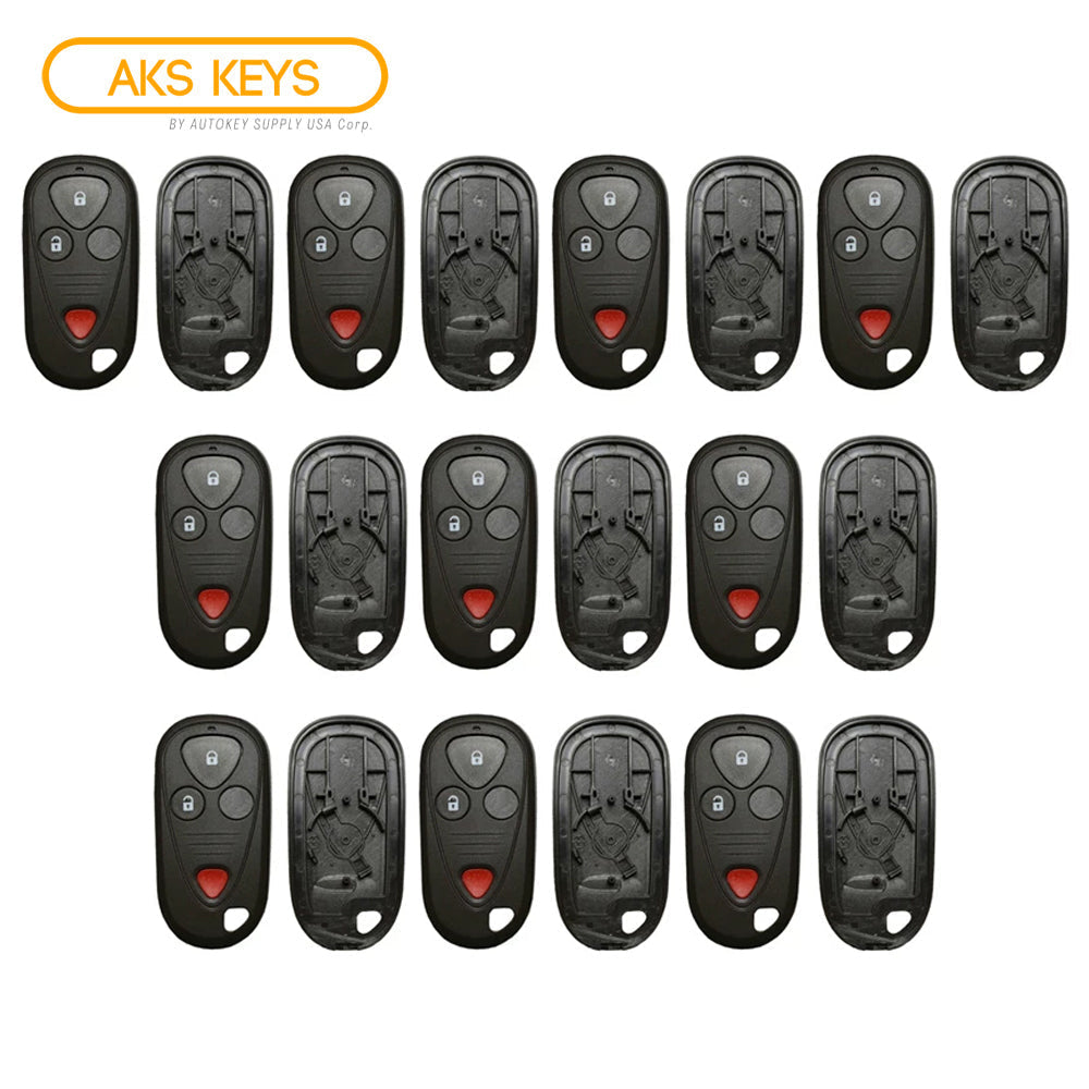 New Replacement Remote Keyless Fob Case Shell 4B for Acura (10 Pack)