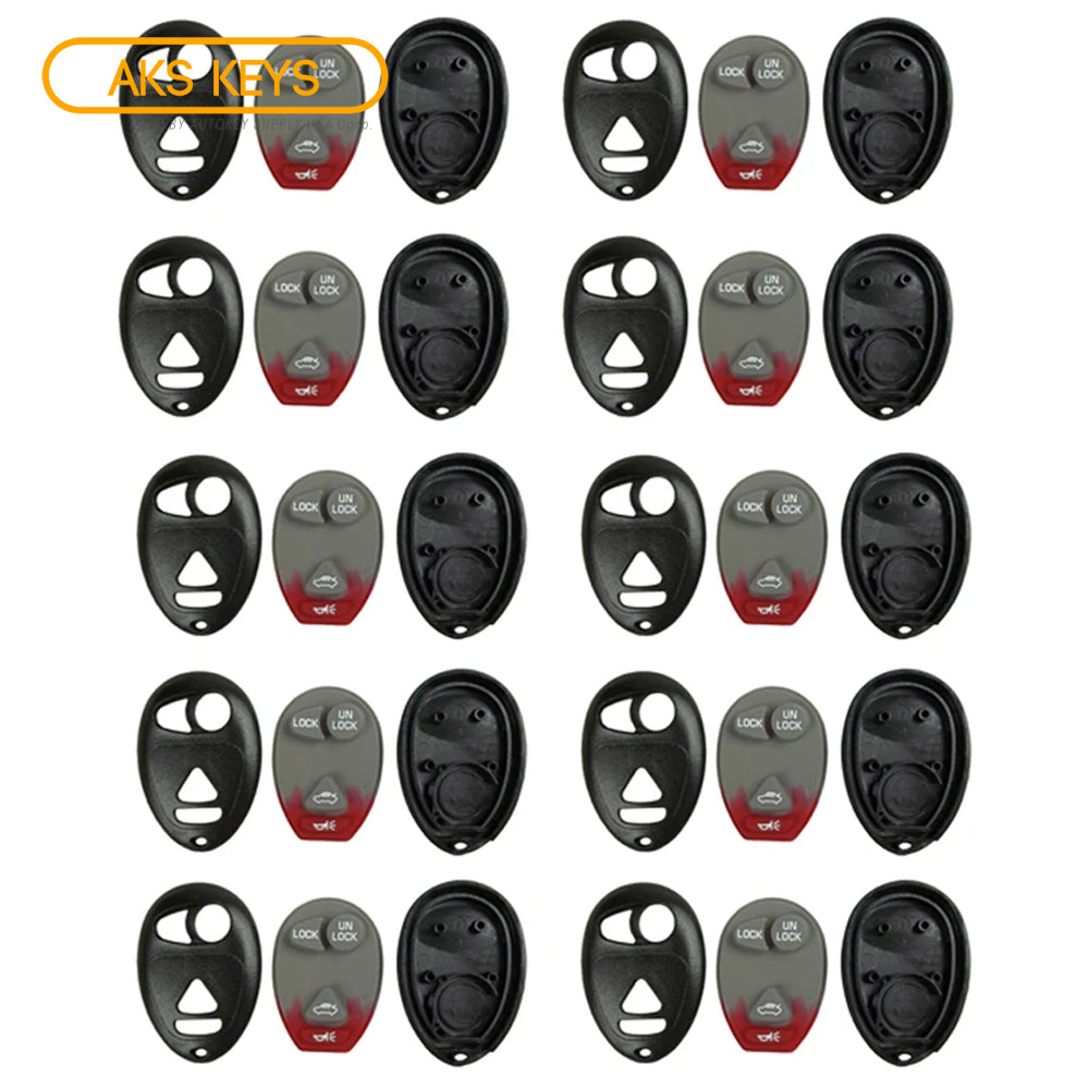 2001 - 2007 Buick Remote Shell 4B (10 Pack)
