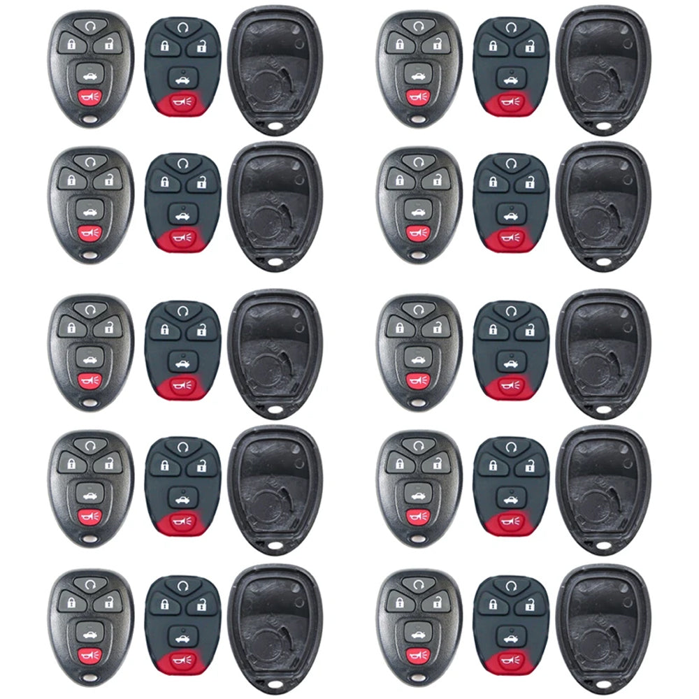2006 -2016 Chevrolet Remote Control Shell 5B (10 Pack)