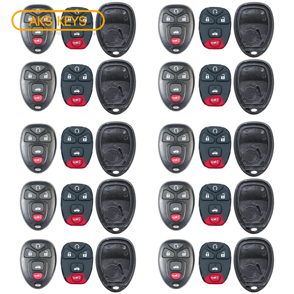 2006 -2016 Chevrolet Remote Control Shell 5B (10 Pack)