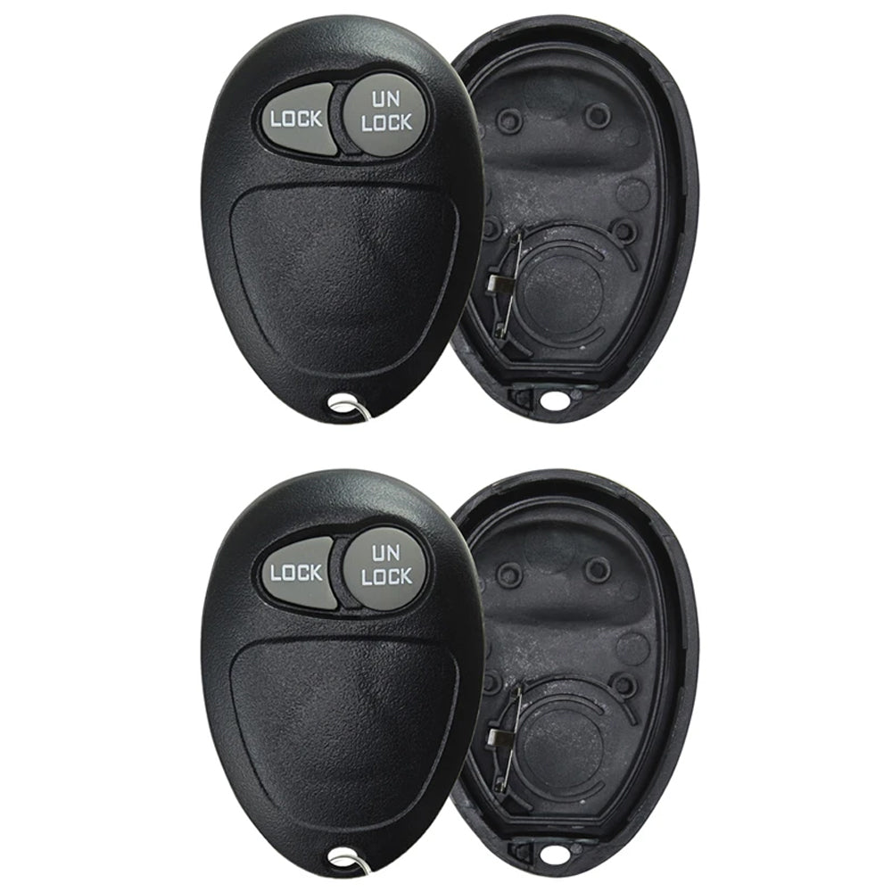 New Replacement for GM Remote KeylessRubber Pad Case Shell - 2B for FCC# L2C0007T (2 Pack)