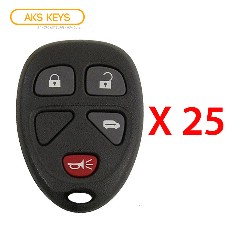 GM Remote Shell Pad 4B for FCC# KOBGT04A (25 Pack)