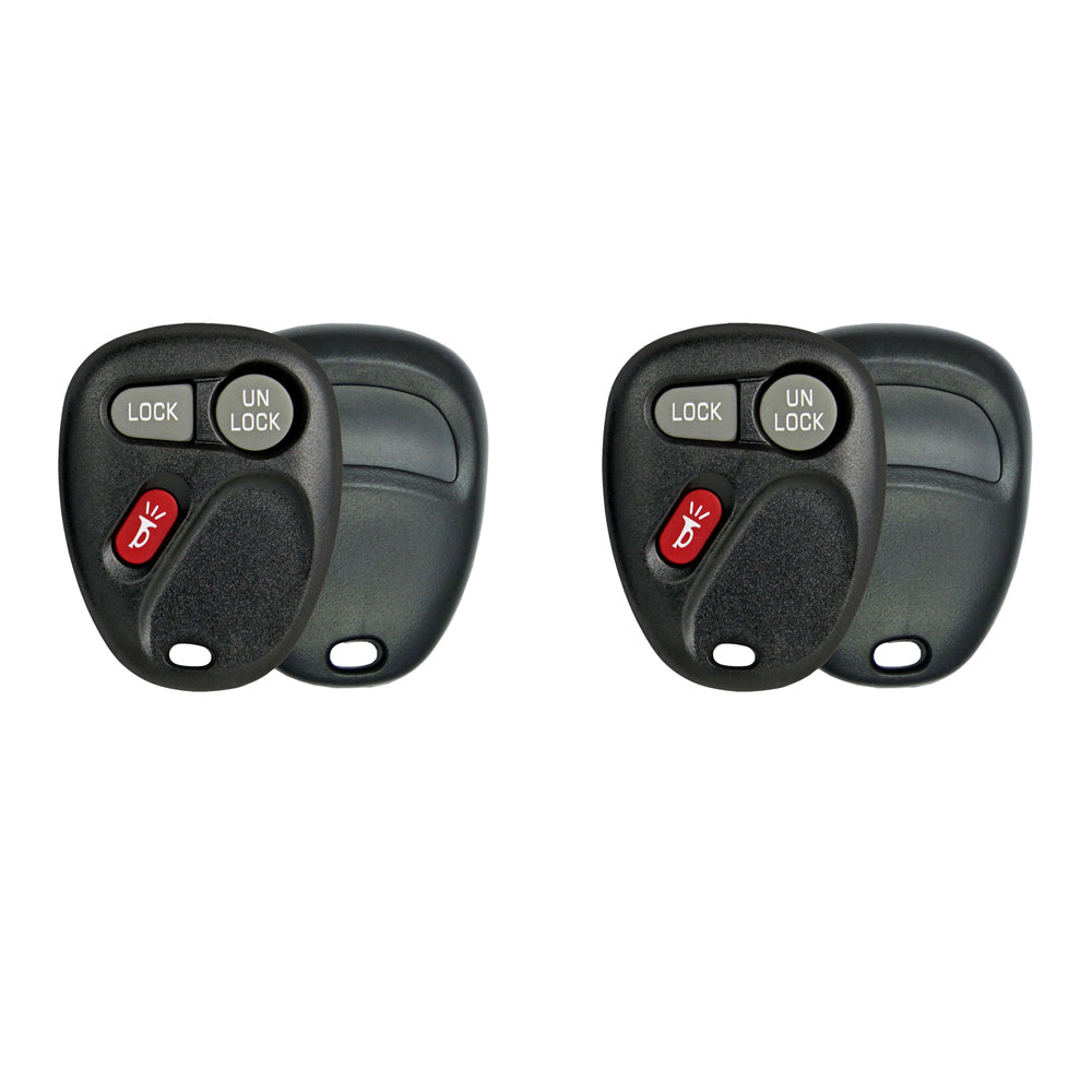 1998 - 2004 Cadillac Chevrolet GMC Remote Shell 3B for FCC# KOBUT1BT & KOBLEAR1XT (2 Pack)