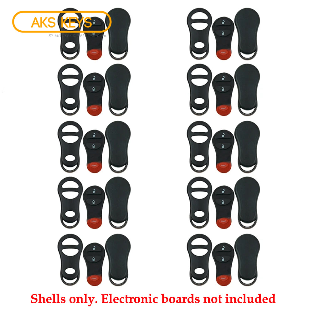 1999 - 2004 Chrysler Dodge Jeep Remote Shell 3B (10 Pack)