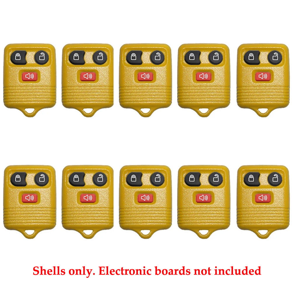 1998 - 2011 Yellow Ford Remote Shell 3B (10 Pack)