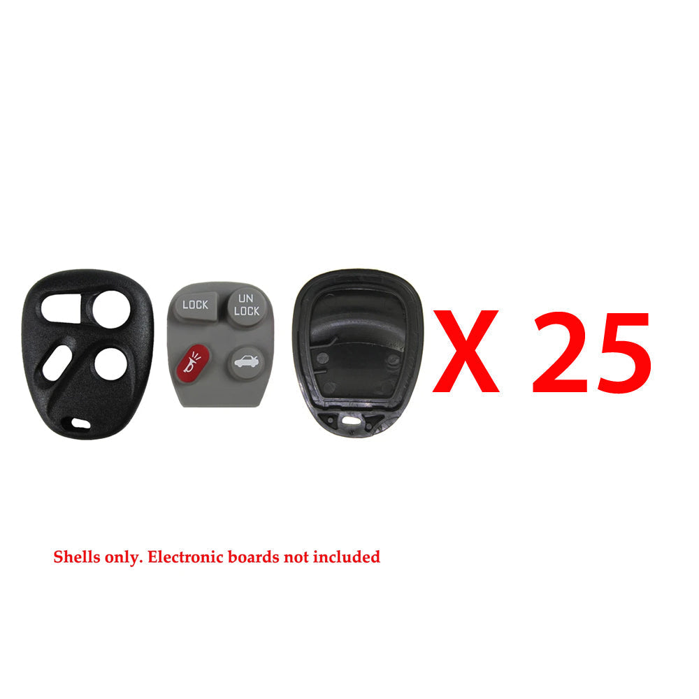 Chevrolet GMC Remote Shell 4B (25 Pack)