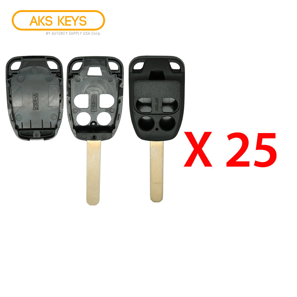 2001 - 2013 Honda Remote Key Shell 5B (25 Pack)