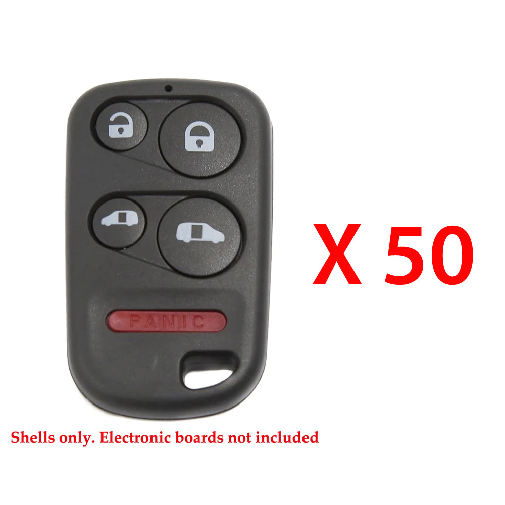 2002 - 2004 Replacement for Remote Control Shell Case 5B for Honda (50 Pack)