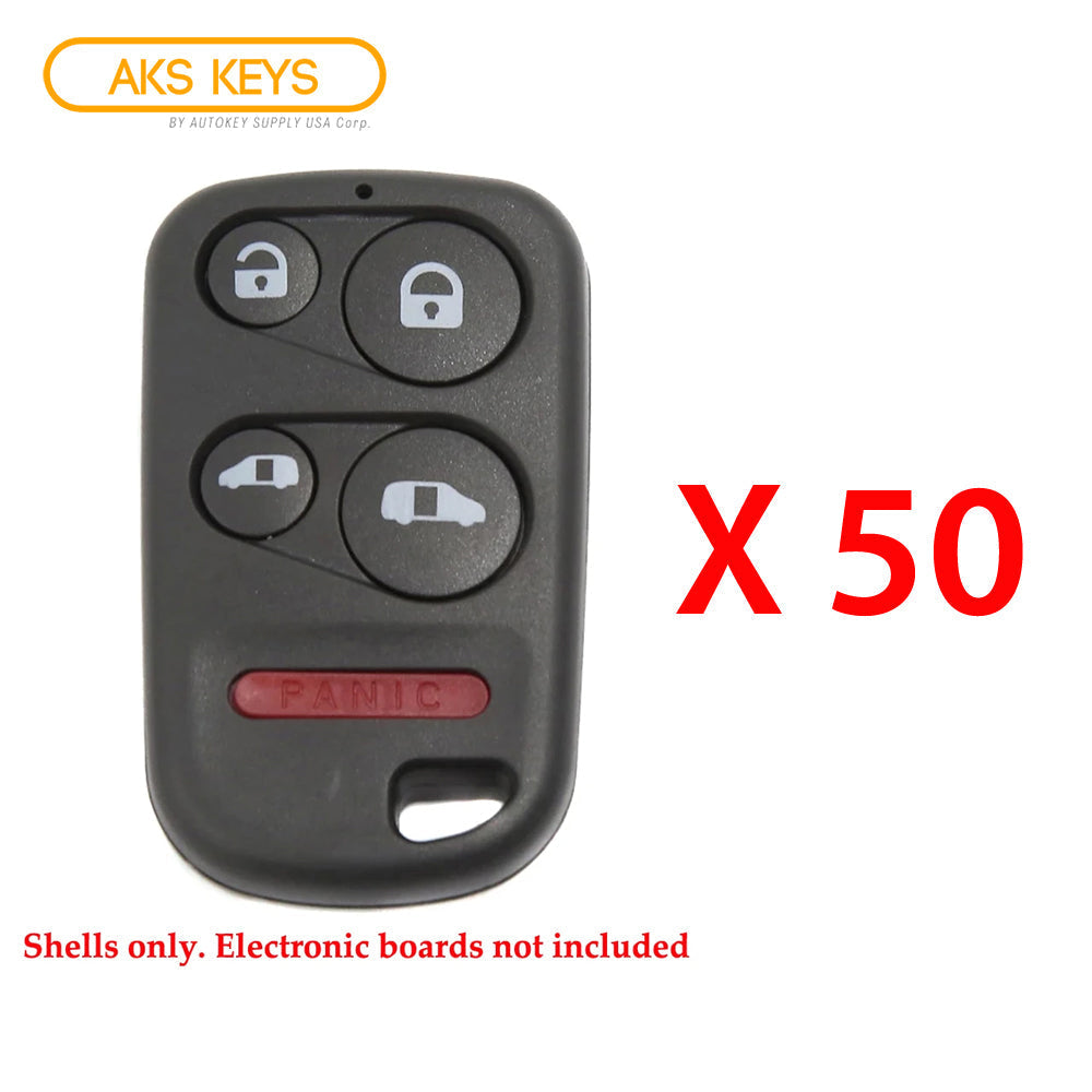 2002 - 2004 Replacement for Remote Control Shell Case 5B for Honda (50 Pack)