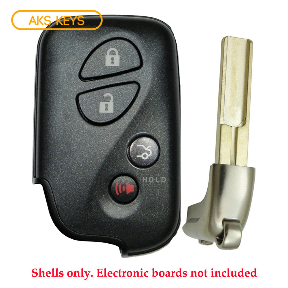 2010 - 2012 Lexus Smart Key Remote Shell 4B for FCC# HYQ14ACX