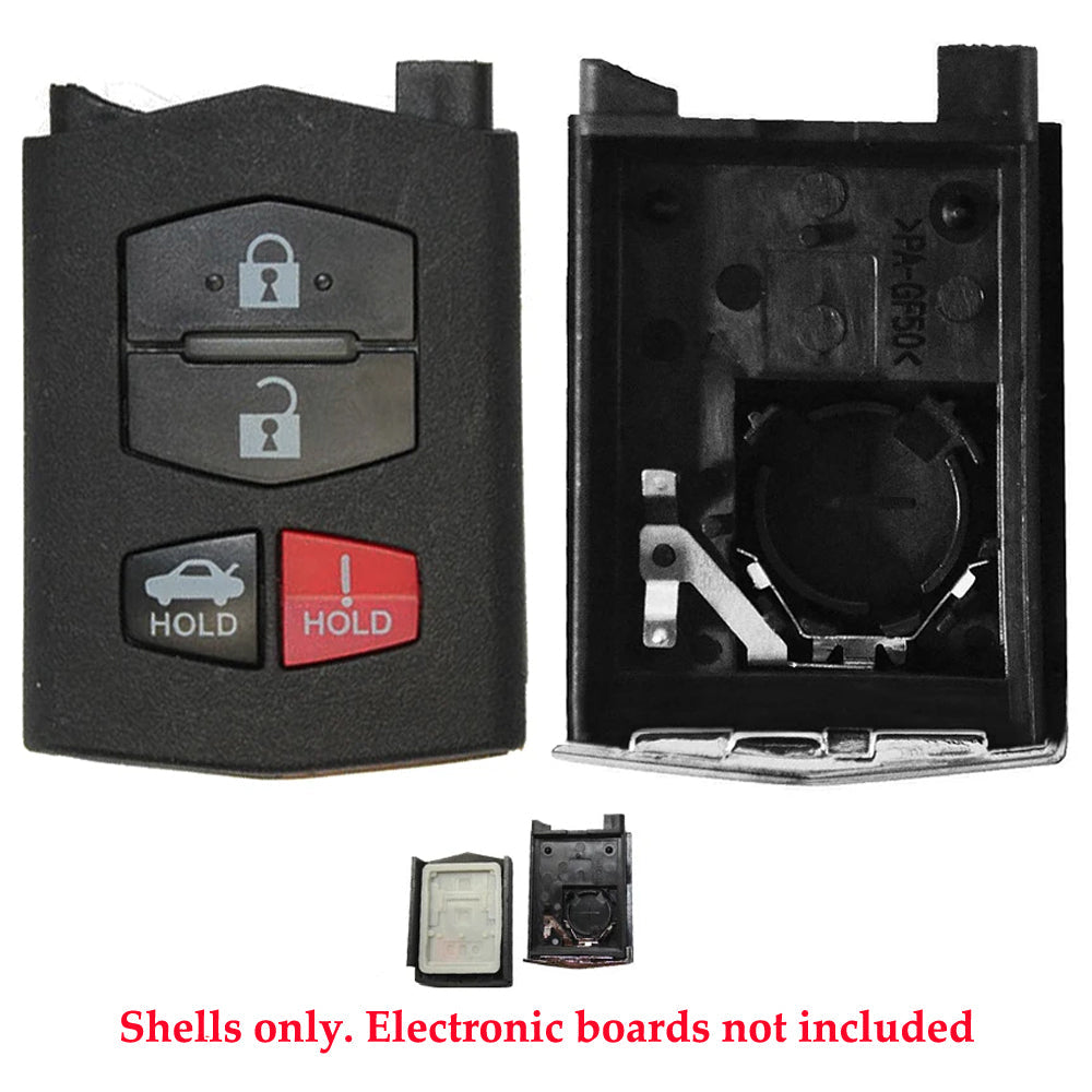 2009 - 2012 Mazda Remote Shell 4B