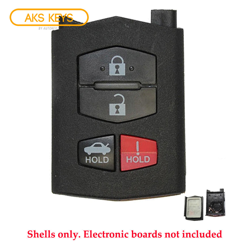 2006 - 2008 Mazda 6 Remote Flip Key Shell 4B