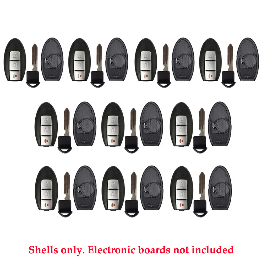 2009 - 2013 Nissan Prox Key Shell 3B (10 Pack)