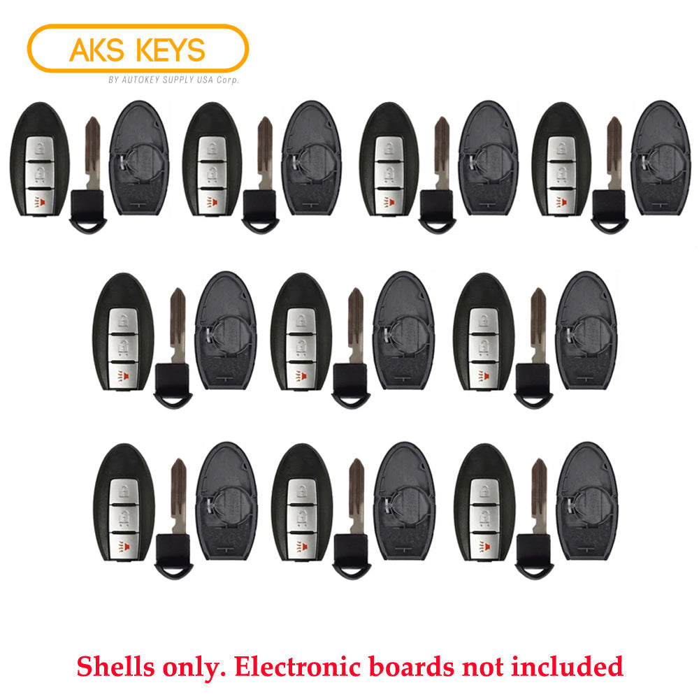 2009 - 2013 Nissan Prox Key Shell 3B (10 Pack)