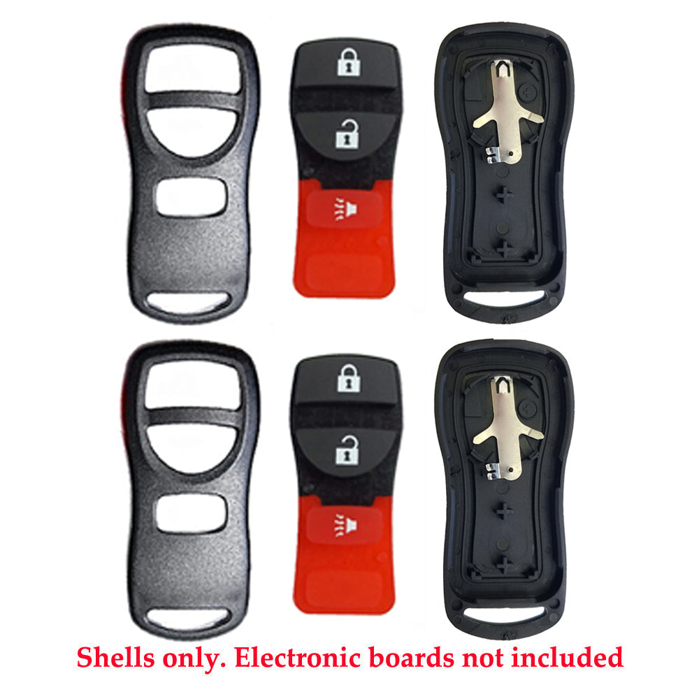 2002 - 2014 Nissan Remote Shell 3B Fits for Fcc# KBRASTU15 (2 Pack)