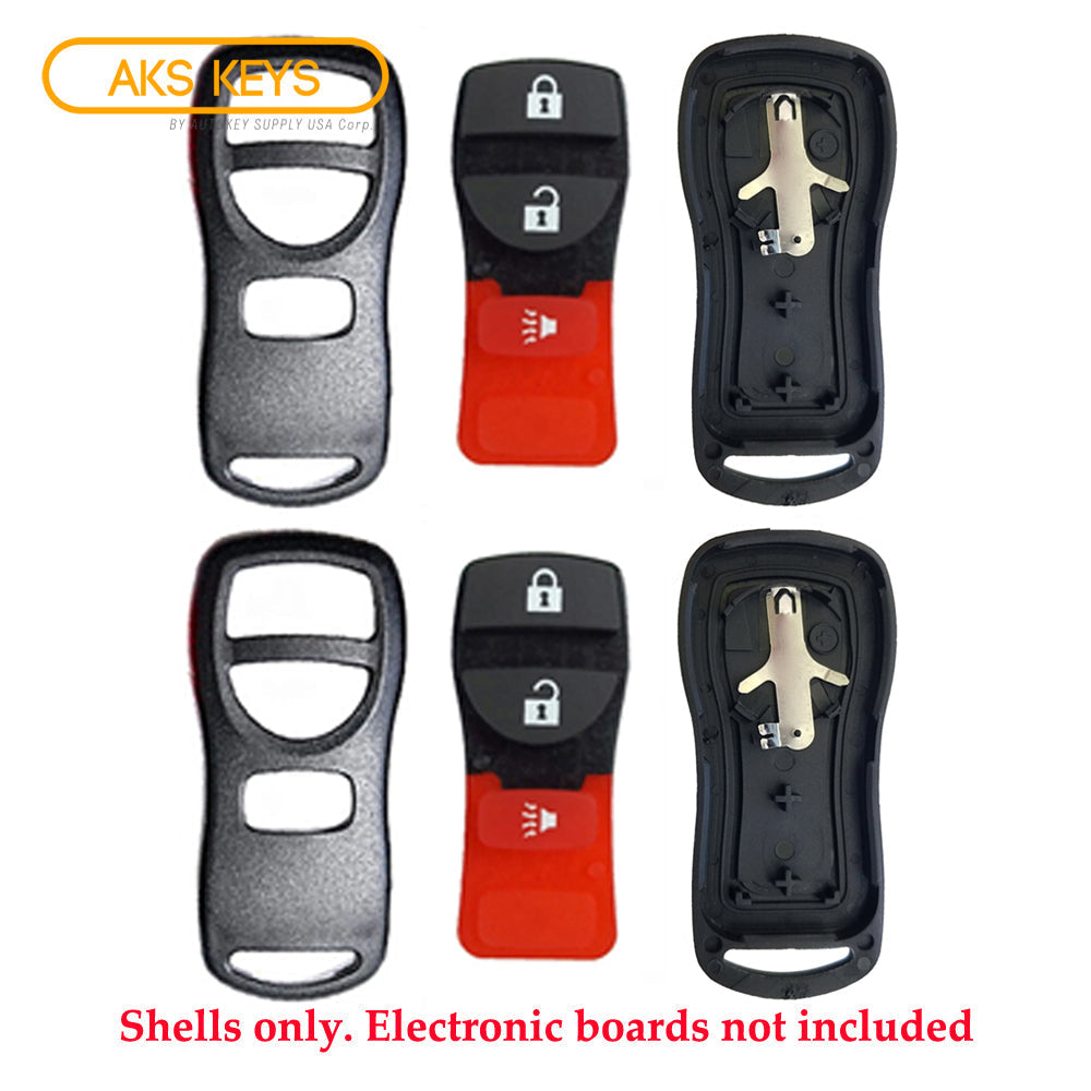 2002 - 2014 Nissan Remote Shell 3B Fits for Fcc# KBRASTU15 (2 Pack)
