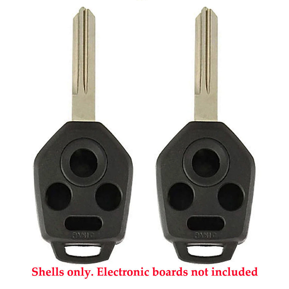 2008 - 2014 Subaru Remote Key Shell 4B / DA34 (2 Pack)