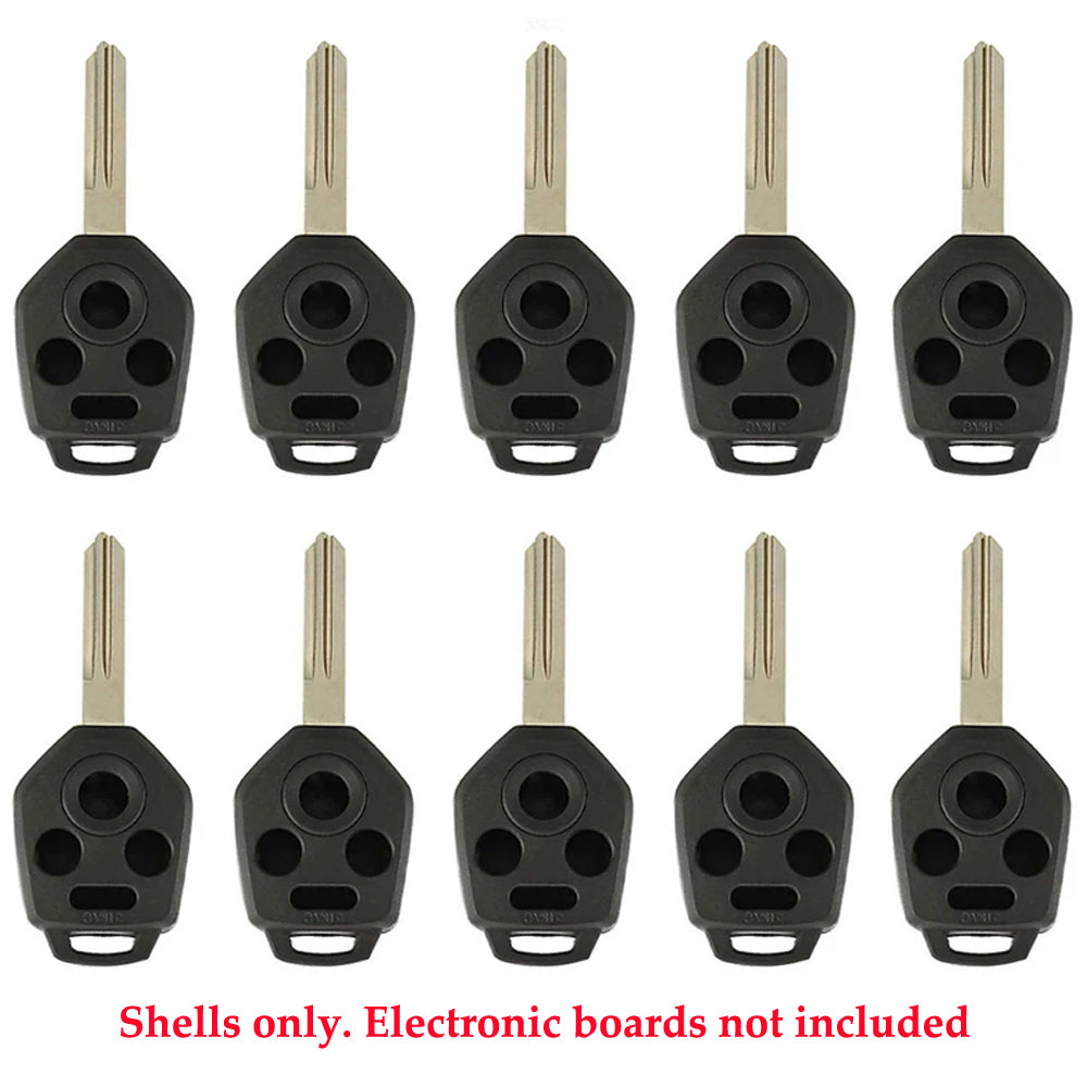 2008 - 2014 Subaru Remote Key Shell 4B / DA34 (10 Pack)