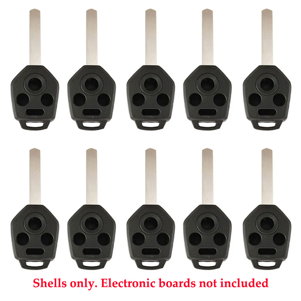 2010 - 2014 Subaru Remote Key Shell 4B / SUB1 (10 Pack)
