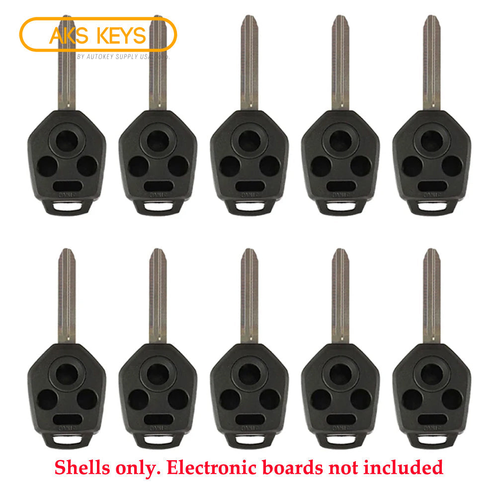 2012 - 2017 Subaru Remote Key Shell (10 Pack)