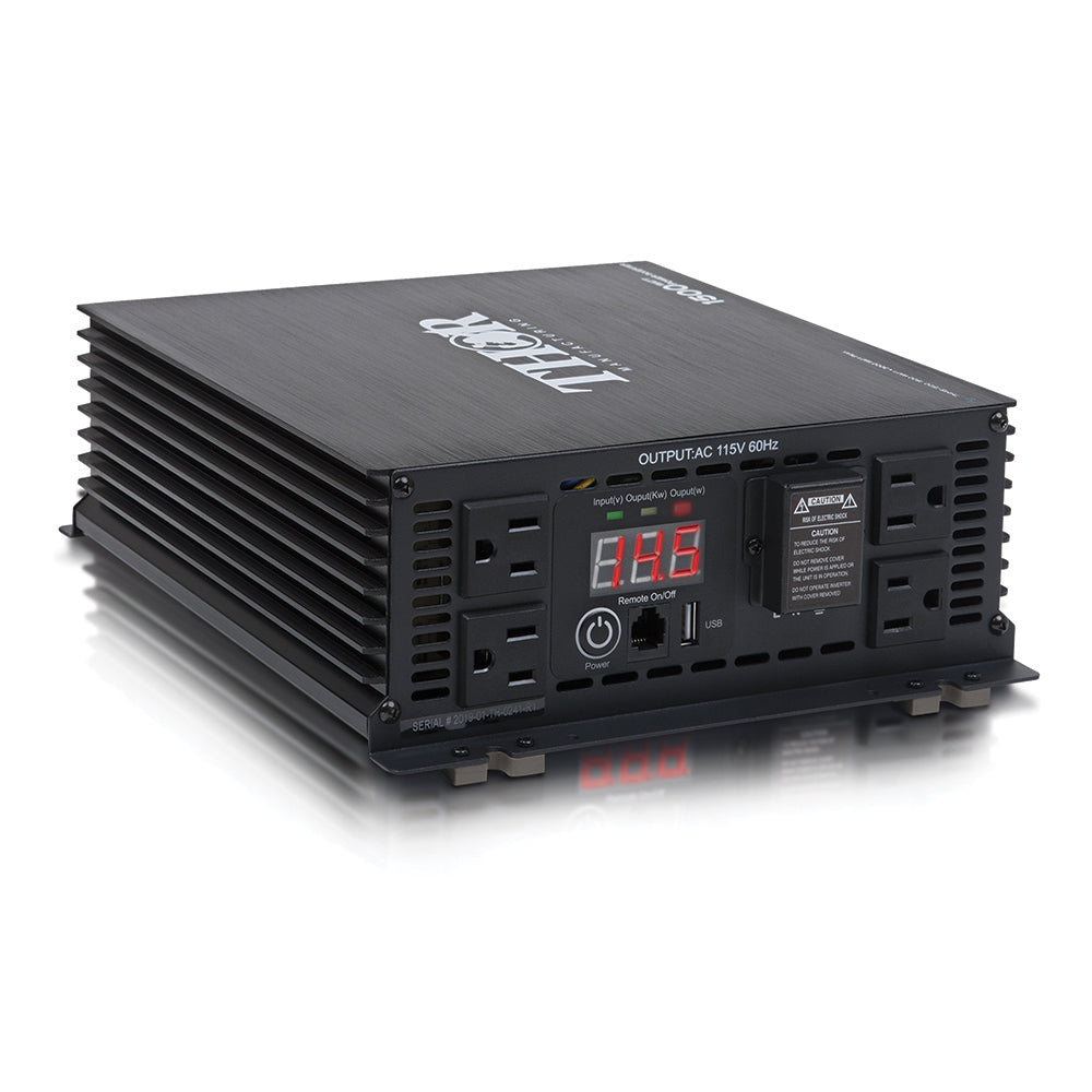 THOR THMS1500 1500 Watt Power Inverter W/ USB 2.1