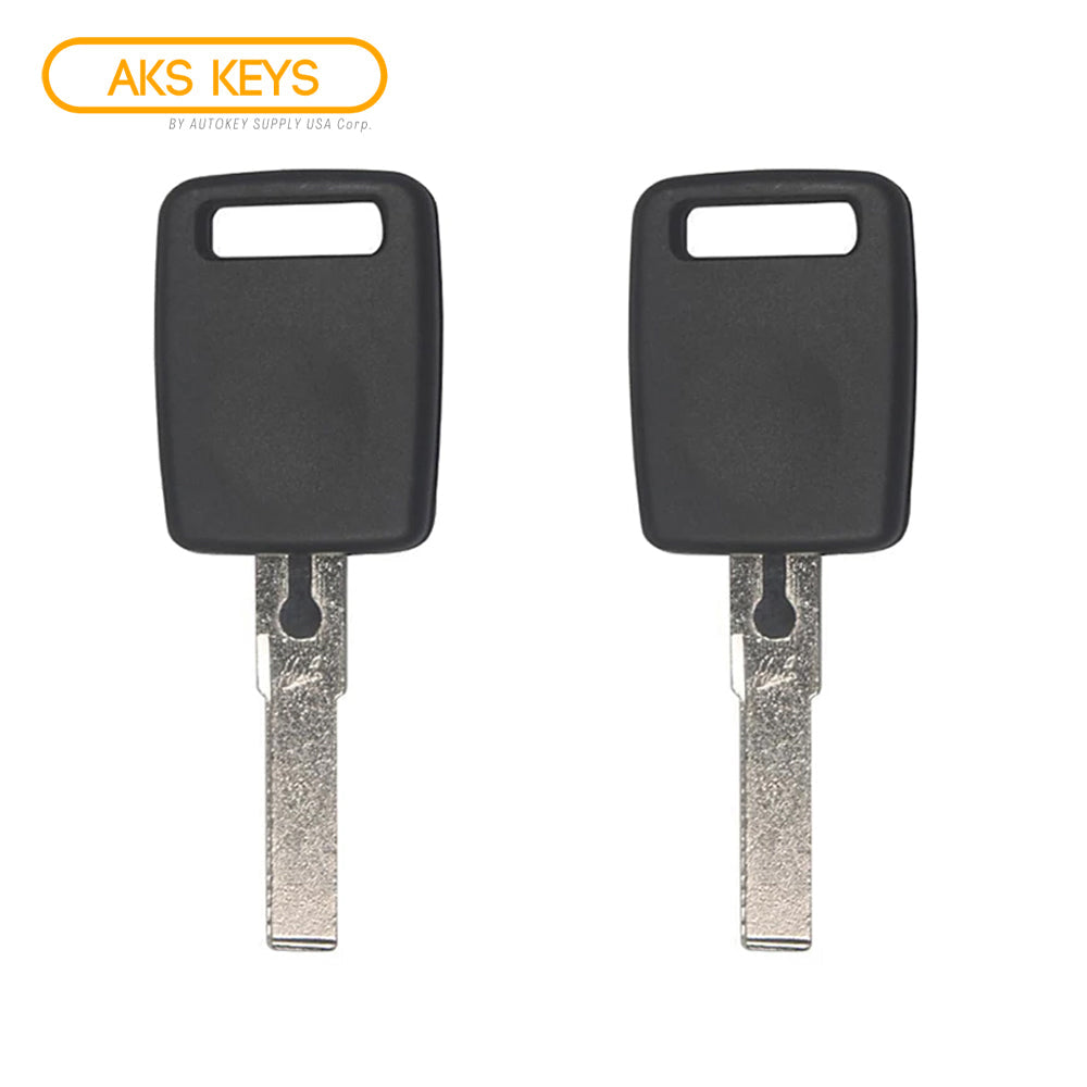 2001 - 2006 Transponder key for Audi - ID48 Chip - HU66 (2 Pack)