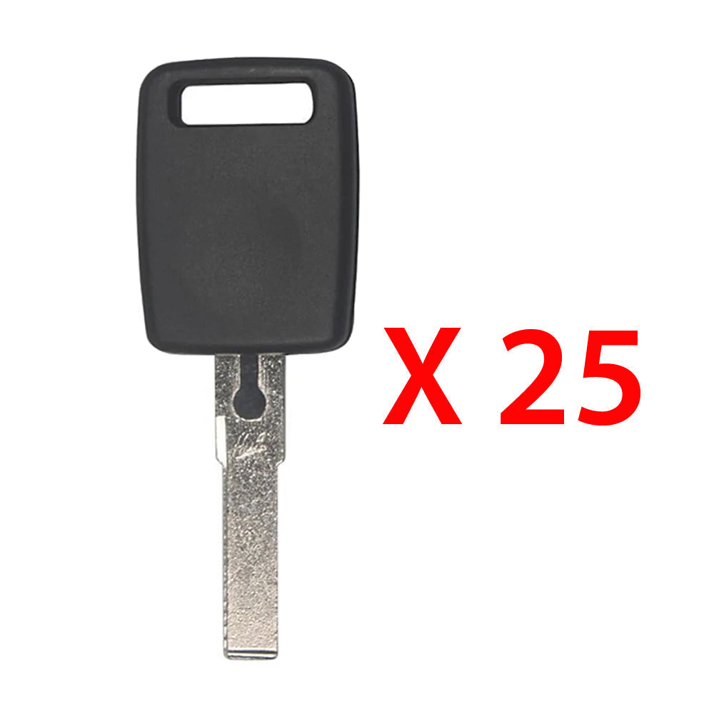 2001 - 2006 Audi Transponder key�� - ID48 Chip - HU66AT6 (25 Pack)