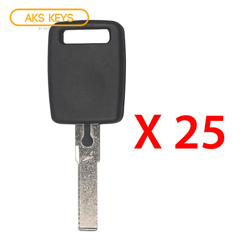 2001 - 2006 Audi Transponder key�� - ID48 Chip - HU66AT6 (25 Pack)