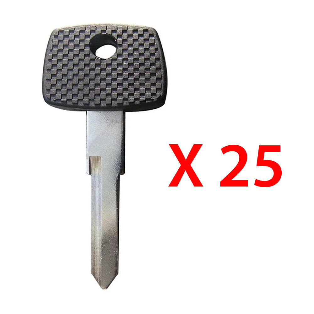 2003 - 2006 Mercedes Benz Cloneable Transponder Key - T5 Chip - YM15T5-SI (25 Pack)